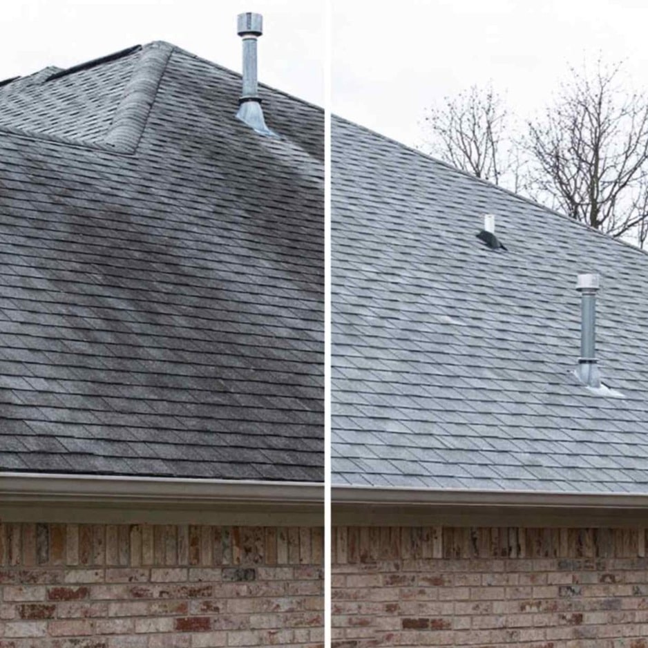 asphalt before after